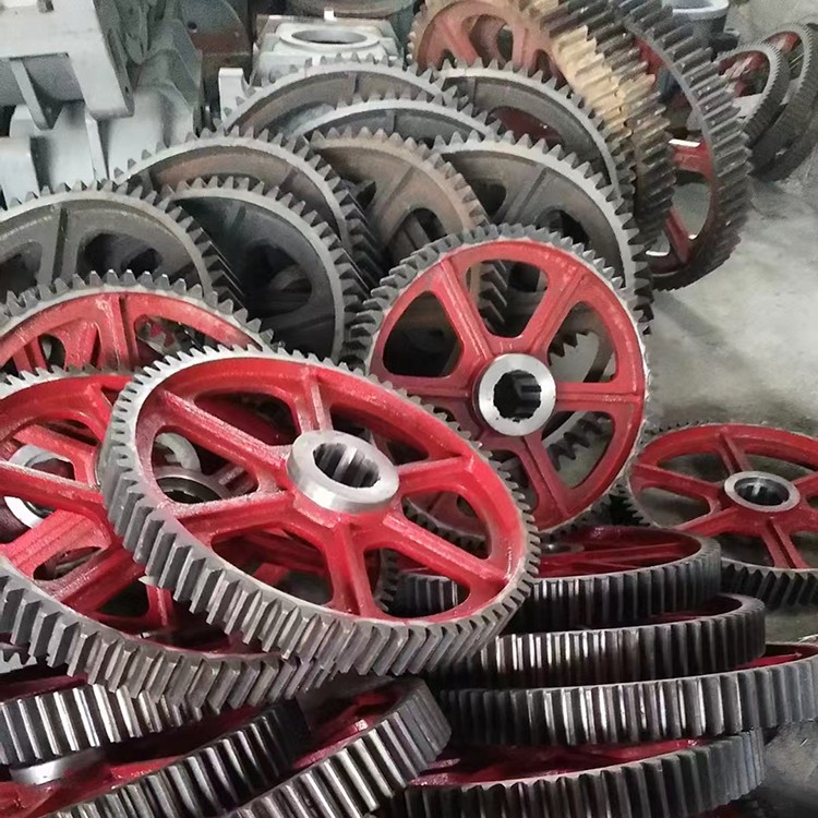 1040皮带输送机齿轮技术参数 67齿传动齿轮 滚筒齿轮可以定做