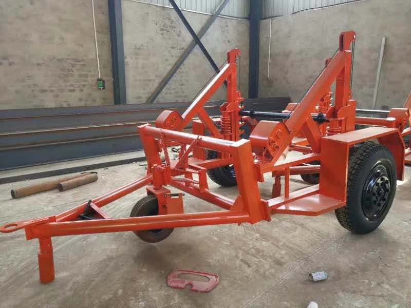 液压式3吨型电缆线盘拖车 电缆炮车 电缆施工机具系列