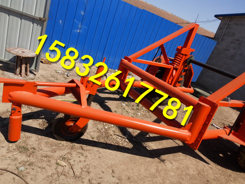 电力施工大型电缆托运车 线盘炮车 可根据尺寸定做