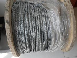 防扭钢丝绳 立杆机无扭力钢丝绳 机器编织无捻钢丝绳