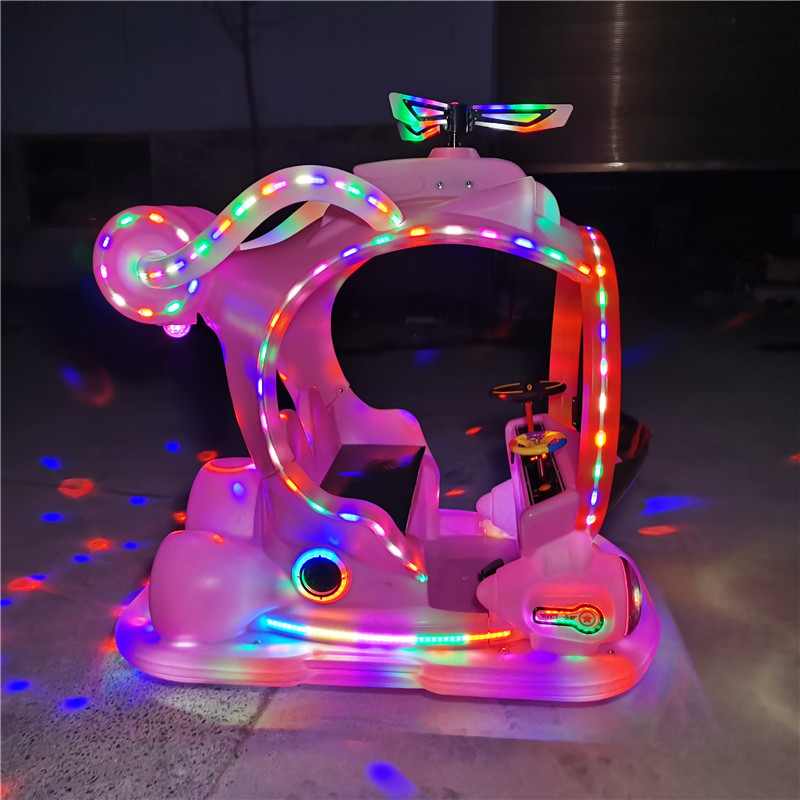 儿童碰碰车新款广场双人电动游乐车卡通电瓶玩具车