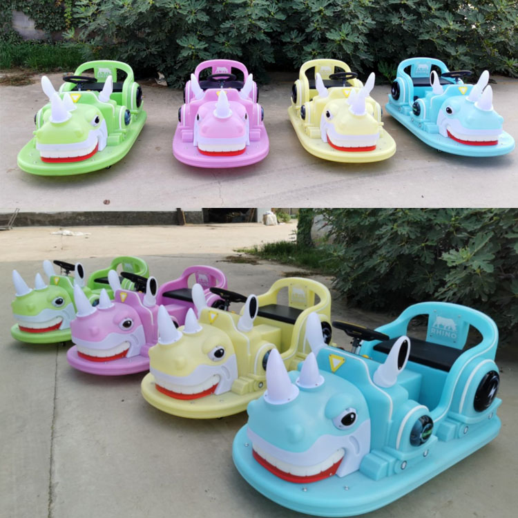 商场出租定时儿童游乐碰碰车新款发光玩具车