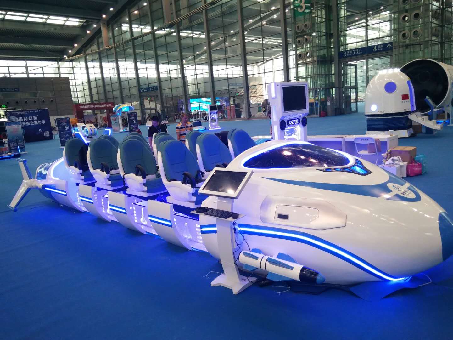 VR航天航空—太空飞船-体验VR模拟游戏