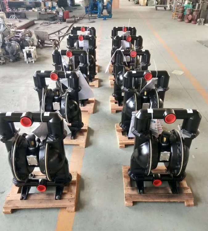 QBK-65气动隔膜泵 不锈钢气动隔膜泵 铸铁隔膜泵