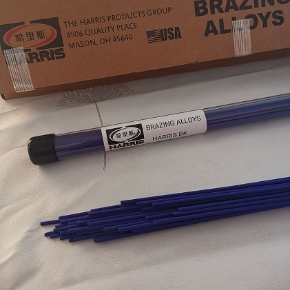 哈里斯铂K焊条铜和不锈钢焊接