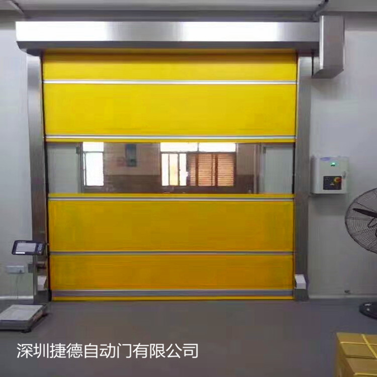 梁河县工业快速门透明卷帘门优势