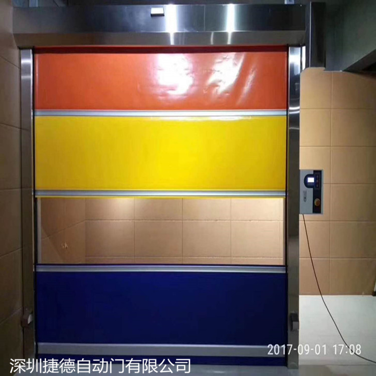 长安区工业快速门透明卷帘门结构明细