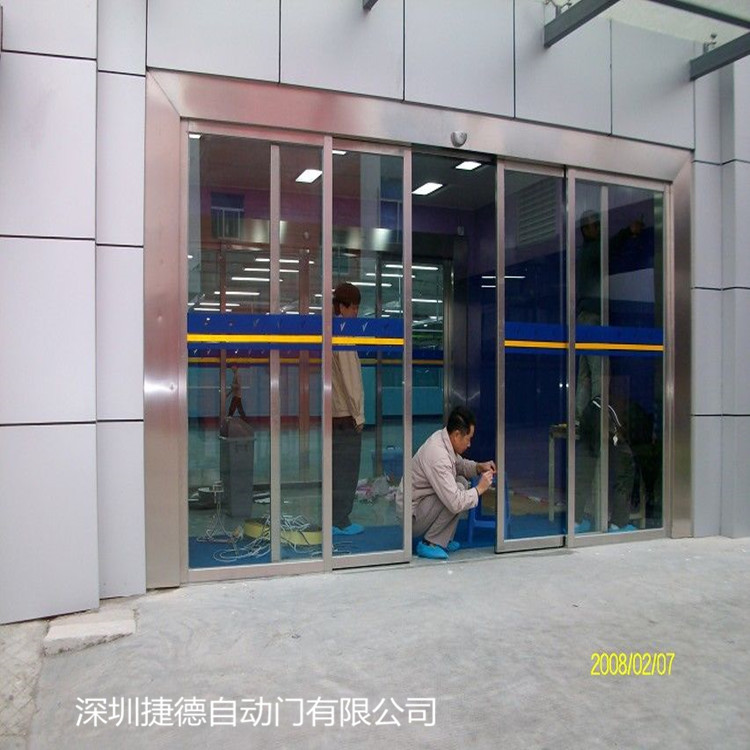 通化县自动感应门出现故障及解决方法