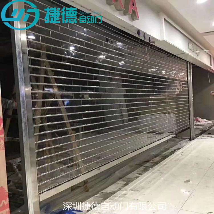 如东县水晶卷帘门耐气候性强，长期防护效果