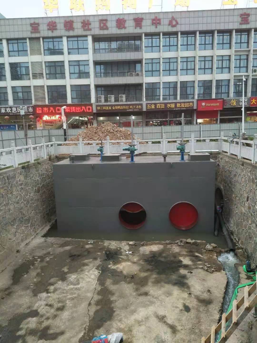 洁夫森雨污分流井因地制宜布置