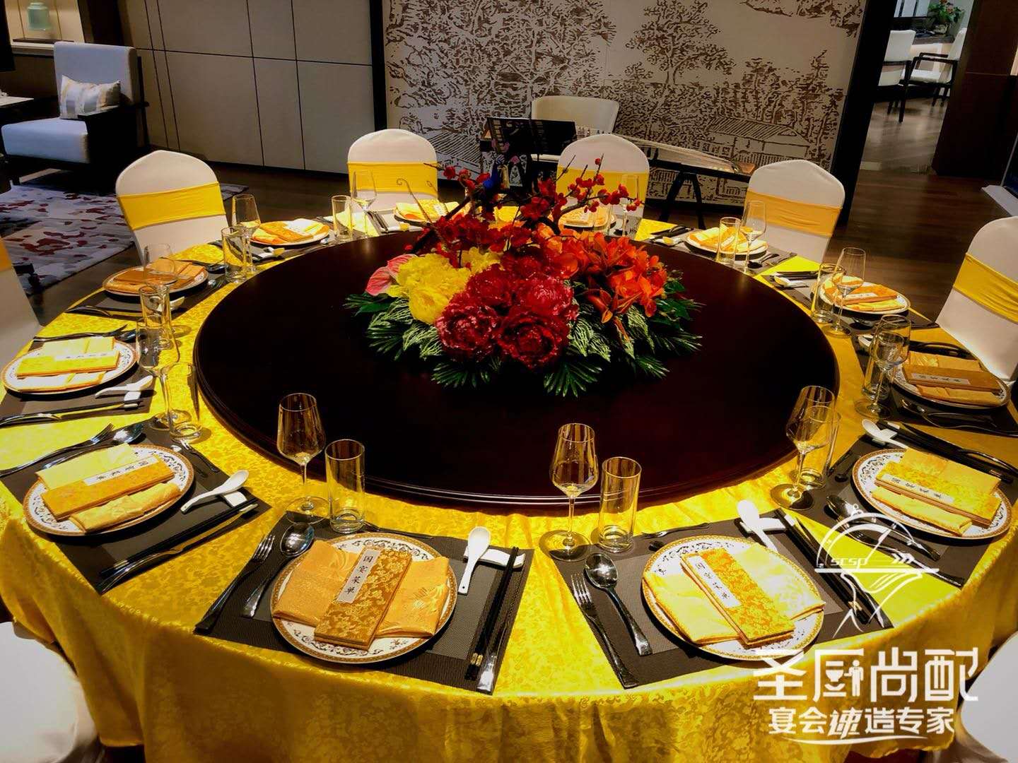 上门专业定制餐饮外宴厨师上门私宴定制围餐自助餐等