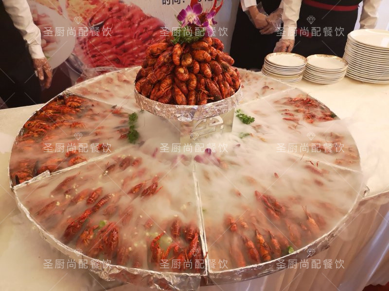 小龙虾主题宴会主题小龙虾晚宴自助餐宴餐饮上门到烩服务