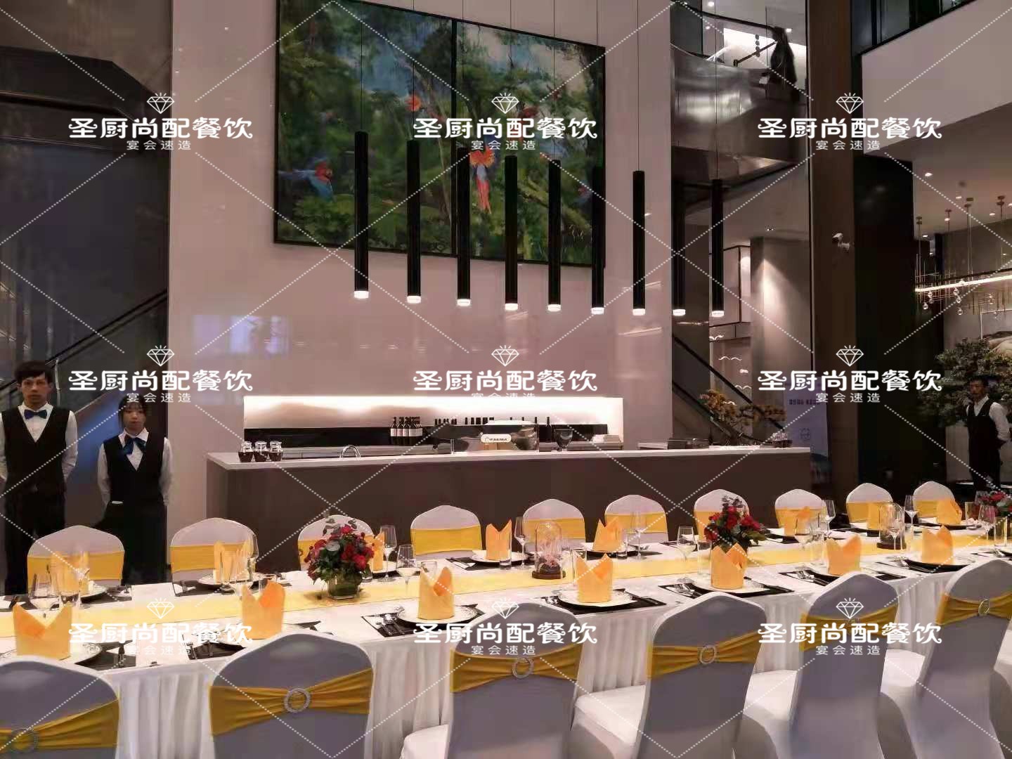 河源地区上门餐饮定制楼盘答谢宴生日宴公司年会围餐到烩