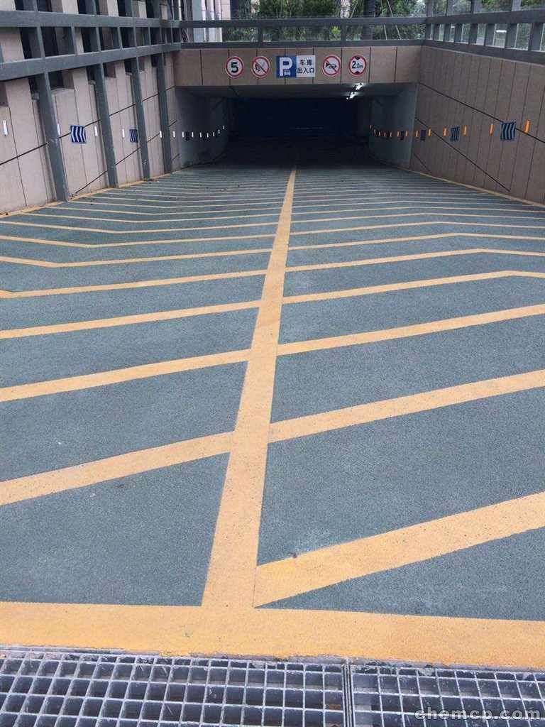 德州平原县地下车库防滑坡道防滑车道的做法