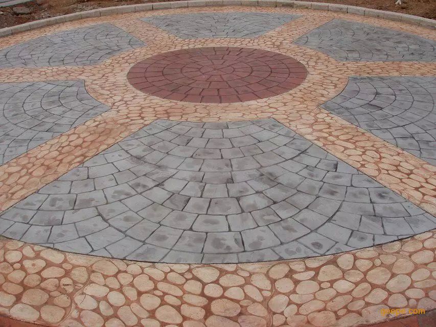 日照市东港区压花地坪材料厂家直销