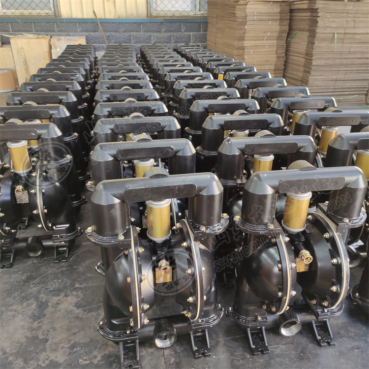 BQG125/0.45气动隔膜泵 矿用风泵抽送流动的液体