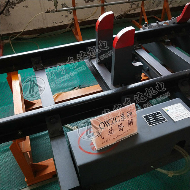 QWZC6气动卧闸依靠弹簧力卧闸自动开启 QSK-15气控箱